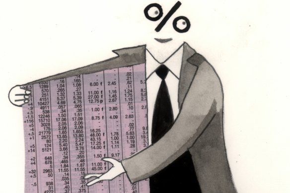 ETFs are ideal for people who want to have an interest in the market, yet be unconcerned about its day-to-day gyrations. Illustration: Simon Letch