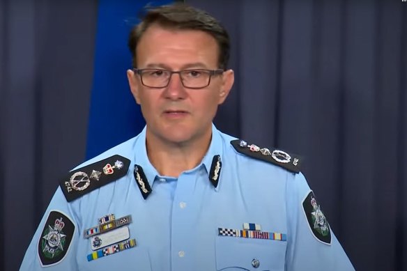 AFP Commissioner Reece Kershaw said federal police were assisting with the investigation.
