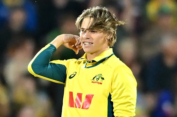 Cooper Connolly is off to the T20 World Cup.