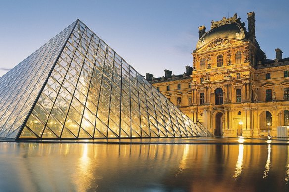 The Louvre welcomes visitors free on the first Friday evening of the month.