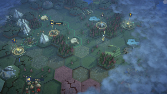 A screenshot from Sharmila, developed by Chaos Theory Games for the World Food Programme.