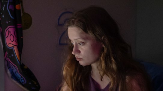 NEWS: Belle. Story on teenagers who use AI chatbots showing the positive and negatives of this tech. June, 24th, 2025, Photo: Wolter Peeters, The Sydney Morning Herald.