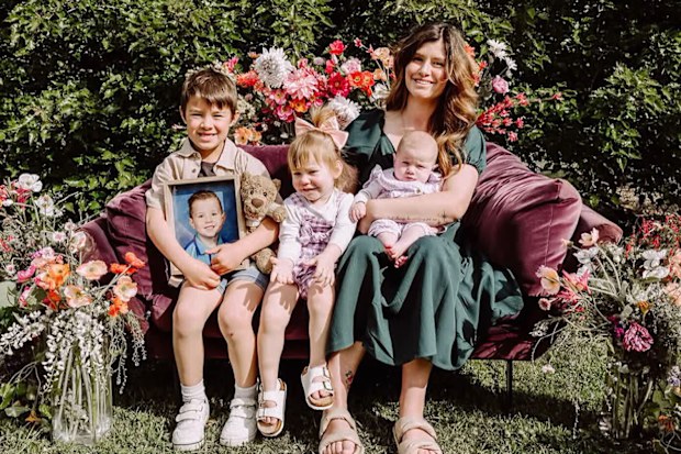 Taylor Roberts wanted to dedicate the book to her late son, it was never published.