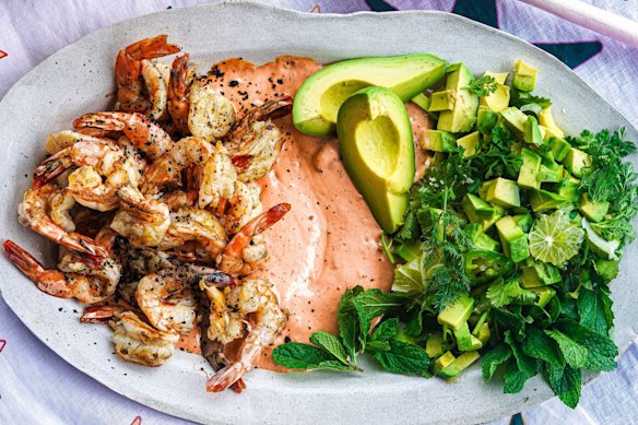 Prawn cocktail, but make it a platter.