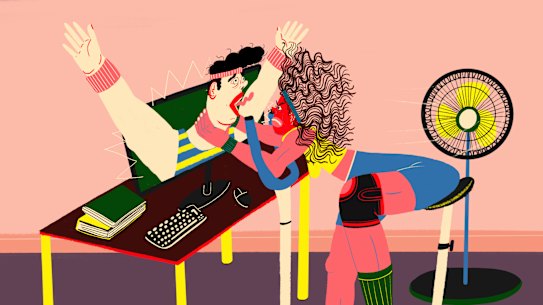 I have in fact signed up to have this high-on-life fitness freak whisper sweet nothings in my ear.