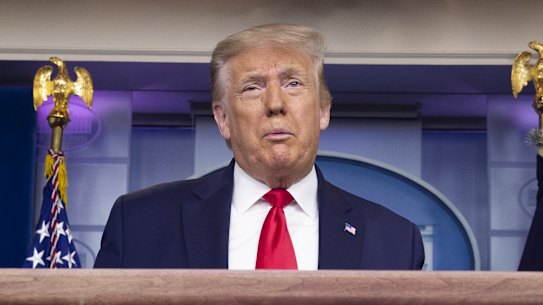 Donald Trump said the US economy was "roaring back" but economists aren't so sure.