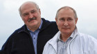Russian President Vladimir Putin, right, and Belarusian President Alexander Lukashenko met on board a boat off the Black Sea resort of Sochi on Saturday.