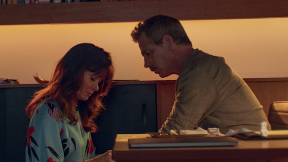Essie Davis and Ben Mendelsohn in Babyteeth.