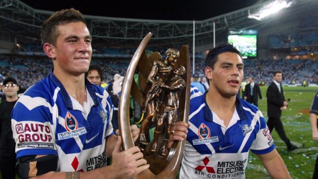 Sonny Bill Williams won a premiership with the Bulldogs in 2004, before it all went wrong.