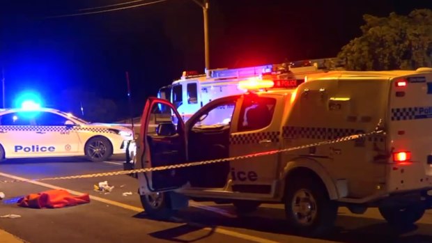 Four people were treated for stab wounds following an altercation in Goulburn on Friday.