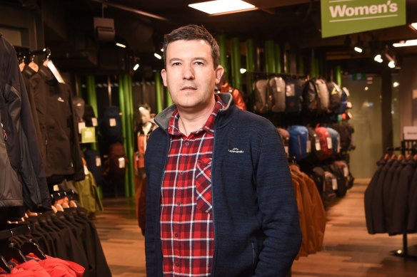 Kathmandu chief executive Xavier Simonet.