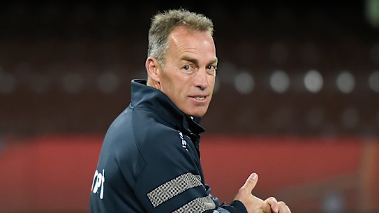 Hawthorn coach Alastair Clarkson.