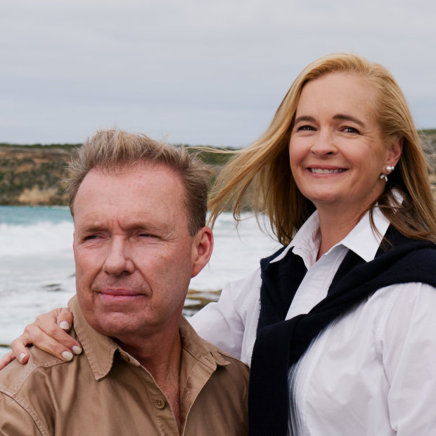 James and Hayley Baillie on the Kangaroo Island coast. Soon after their Southern Ocean Lodge opened in 2008, it had won several international tourism gongs including, from London, the Tatler Travel Awards “Hotel of the Year” title in 2009.