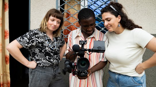 Melbourne filmmaker Kristina Kraskov (left) wants to put Excel nerds on the map.