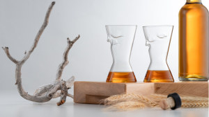 The Savu whisky glass: by reducing the ethanol in a pour, it’s possible to better appreciate the whisky, so the argument goes.