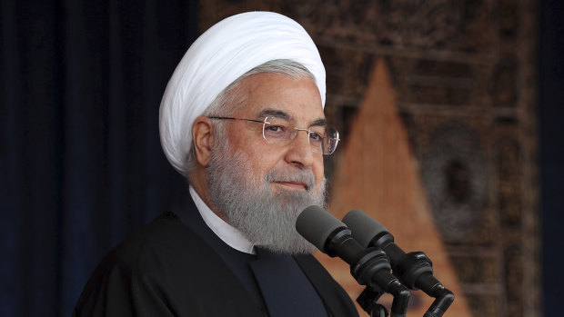 President Hassan Rouhani 
has reiterated his warning against a US pullout from the nuclear deal.