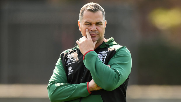 Dubious: Brisbane great Glenn Lazarus has questioned whether Anthony Seibold is the right choice for the Broncos.