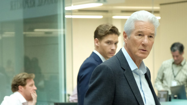 Richard Gere as unflappable media owner Max in MotherFatherSon.
