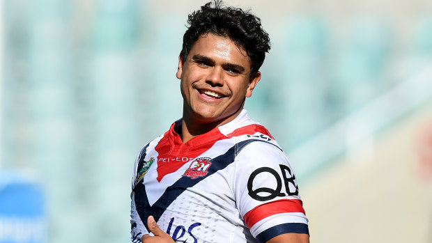 "I've only been kicking for the last two years, it's just obviously comes natural (now)": Latrell Mitchell.