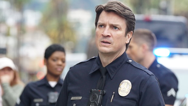 Nathan Fillion stars in The Rookie.