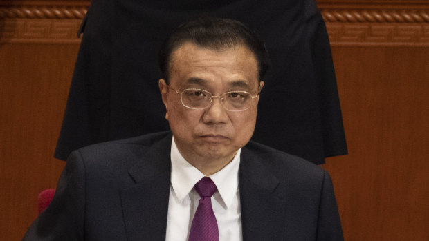 Chinese Premier Li Keqiang has lowered the economy's growth target.