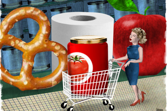 Giant tubs of salted pretzels, rolls and rolls of toilet paper: You have to buy them all in bulk, which can be challenging for single-person or small households.