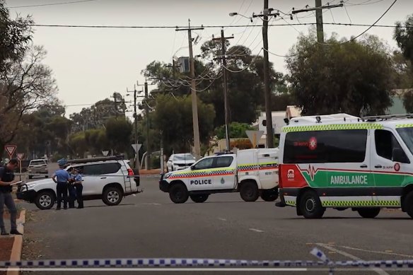 The shooting happened in south Kalgoorlie.