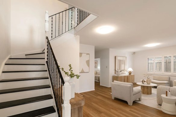 The house at 93 Nelson Street, Kalinga, sold at auction for $2.34 million