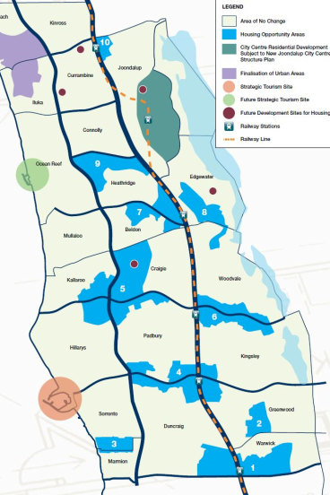 City Of Joondalup Mapping Joondalup 'Deserves Better' Than Infill Planning 'Mess': Saffioti
