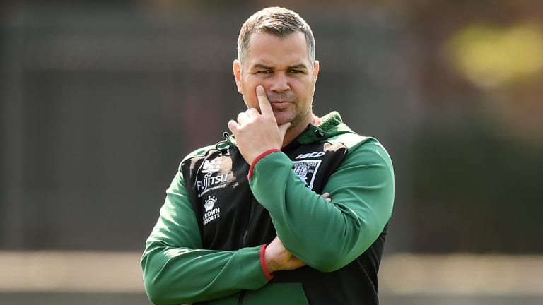 Dubious: Brisbane great Glenn Lazarus has questioned whether Anthony Seibold is the right choice for the Broncos.