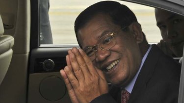 Cambodian Prime Minister Hun Sen.