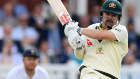 Good knock. Travis Head batting during day one of the Ashes 2nd Test.