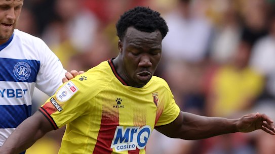 Nestory Irankunda is back for the Socceroos - along with a host of other promising young Aussie players.