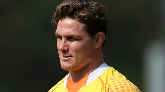 Wallabies captain Michael Hooper.