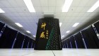 Chinese developed supercomputer Sunway-TaihuLight operates at the National Supercomputing Center in Wuxi.