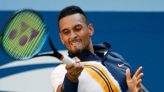 Kyrgios pulls out of Kremlin Cup with elbow injury