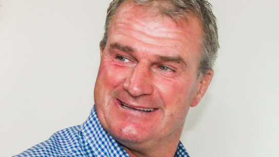 Disqualified trainer Darren Weir.