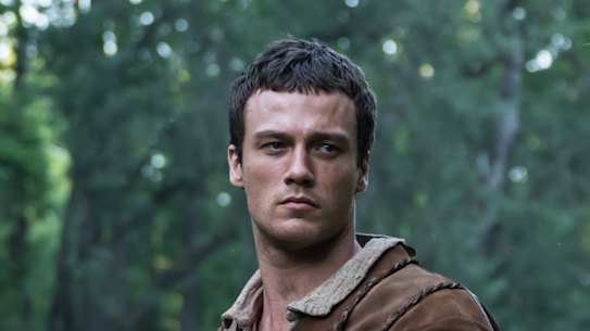 Stills from new series Robin Hood, starring Australia’s Jack Patten.