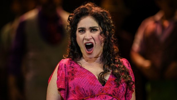Rinat Shaham plays the title role in Opera Australia's Carmen, a character who meets a grisly end.