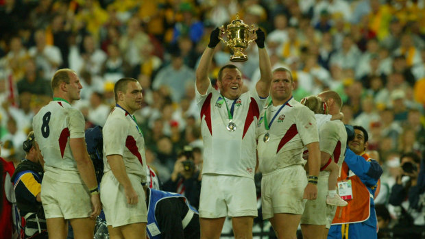 2003 World Cup winner Steve Thompson is the face of rugby's concussion crisis.  “I can't remember it,” he said of the moment just 17 years ago.  “I've got no feelings about it.”