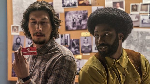 Spike Lee, nominated for best director for BlacKkKlansman (pictured), is only the sixth black director to earn a directing nomination in Oscar's 91-year history.