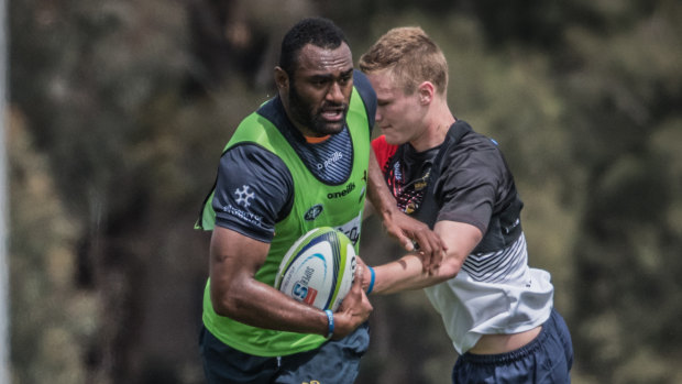 Tevita Kuridrani will try to force his way back into the Wallabies next year.