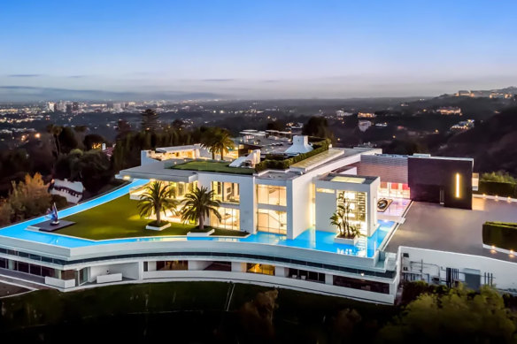 The One, in Bel Air, costs $US50,000 a month to heat and cool.