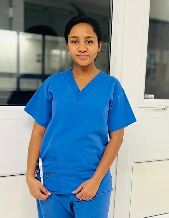 Rishan, 27, a nurse in Canterbury who arrived in the UK as an asylum seeker when she was 17.
