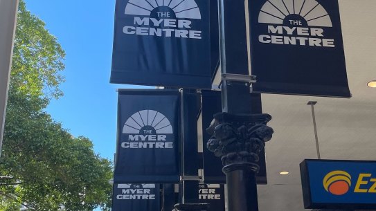 After 35 years, The Myer Centre is officially no more. 