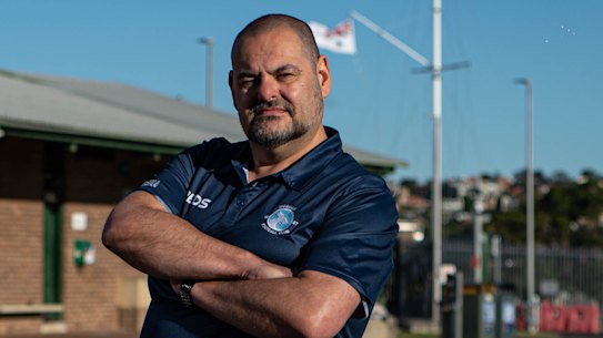 Richard Pike, president of Mosman Football Club.