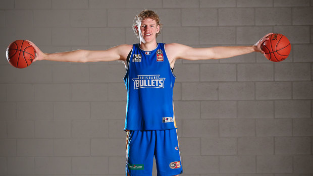 ‘Mum got sick of us hitting our heads’: Why Australia’s tallest NBA prospect lives in a shipping container