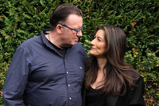 Teage and Tina Ezard: “Loving someone with a progressive, incurable disease forces you into a grief that keeps unfolding,” Tina says.