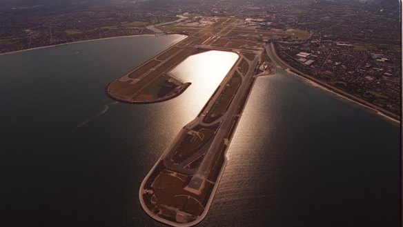 Incoming. Planes need 65 metres of vertical clean air space to land.