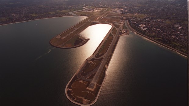 Incoming. Planes need 65 metres of vertical clean air space to land.